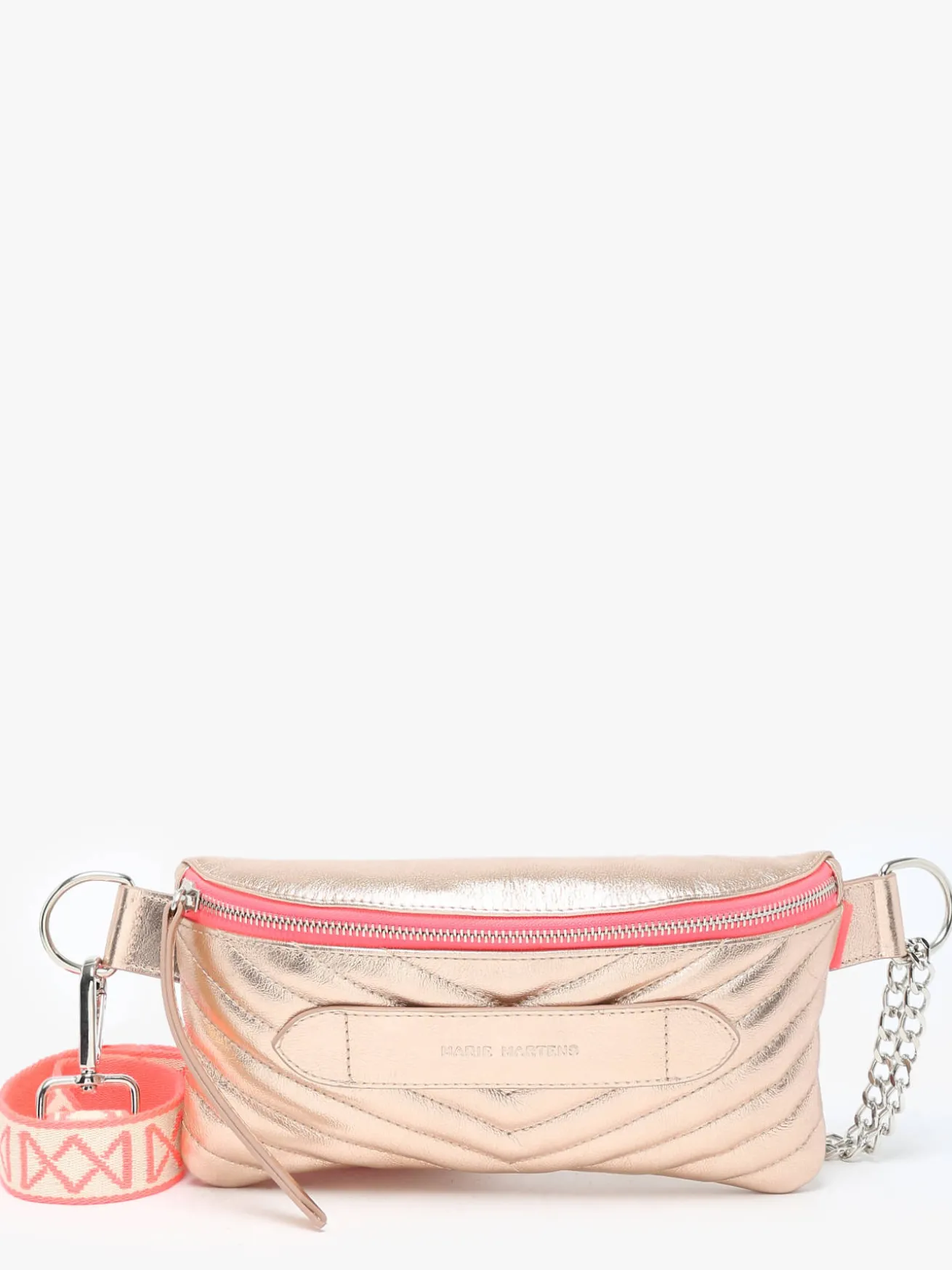 Sac banane Coachella Metallic cuir MARIE MARTENS