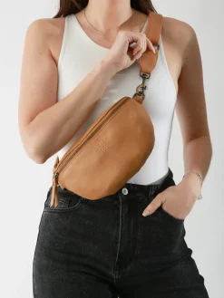 Sac banane Cow cuir BASILIC PEPPER