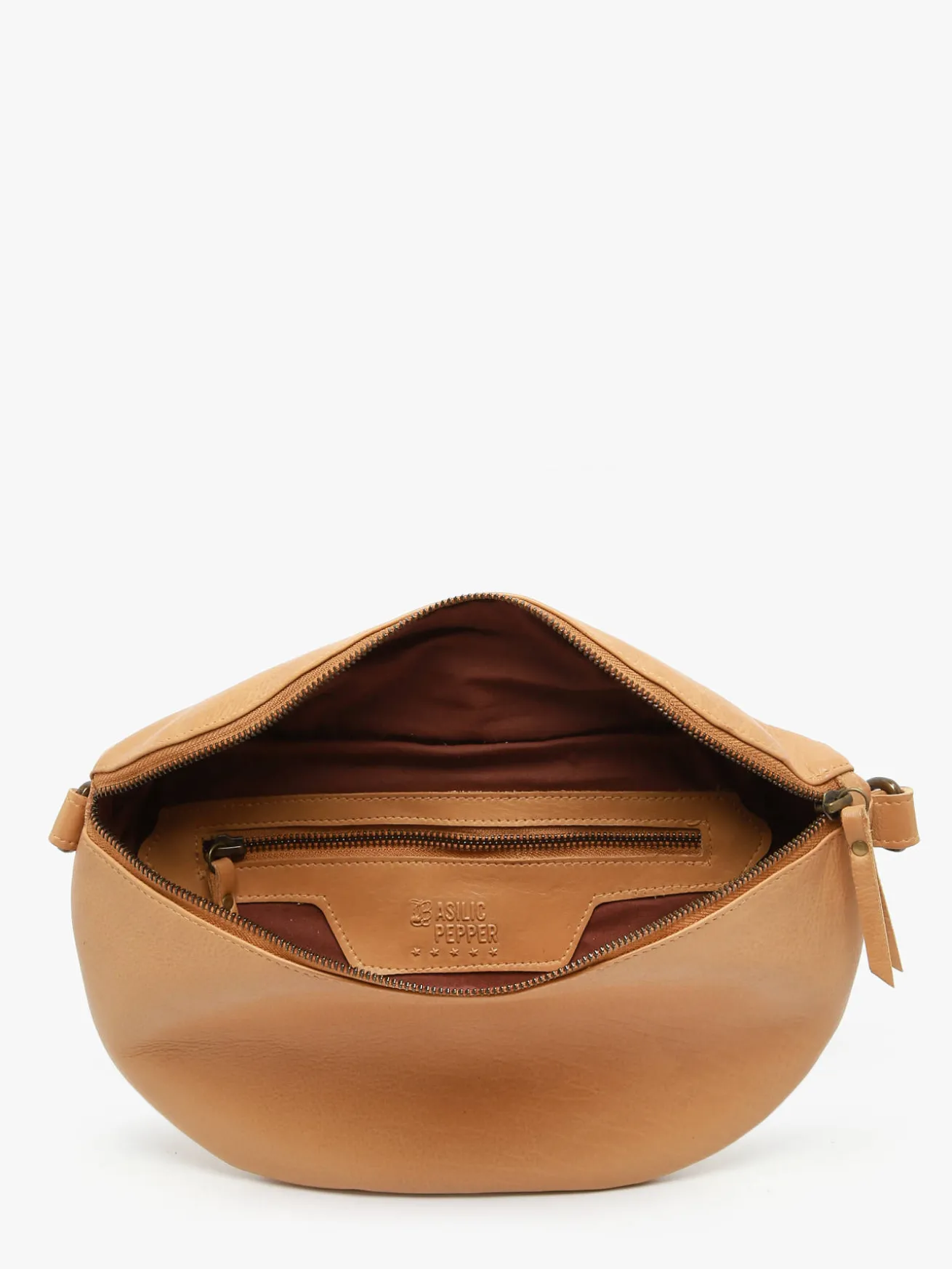 Sac banane Cow cuir BASILIC PEPPER