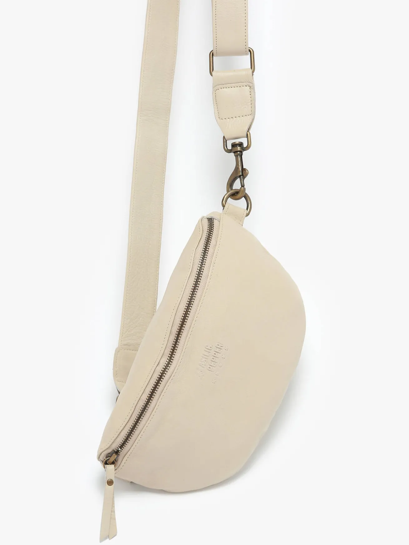 Sac banane Cow cuir BASILIC PEPPER