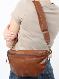 Sac banane Cow cuir BASILIC PEPPER