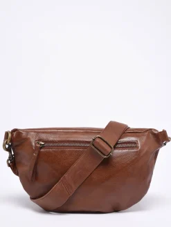 Sac banane Cow cuir BASILIC PEPPER