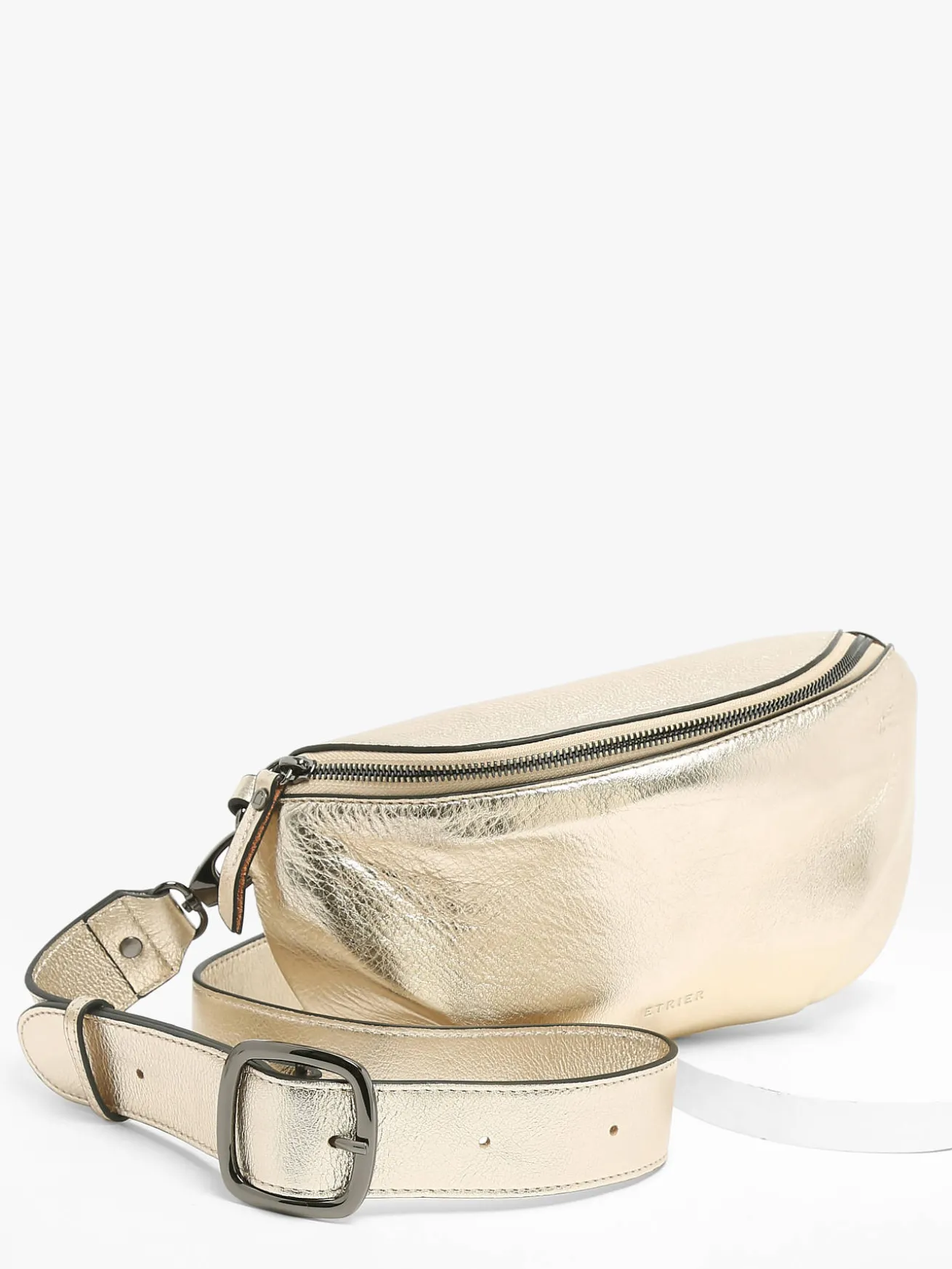 Sac banane Emeraude cuir ETRIER