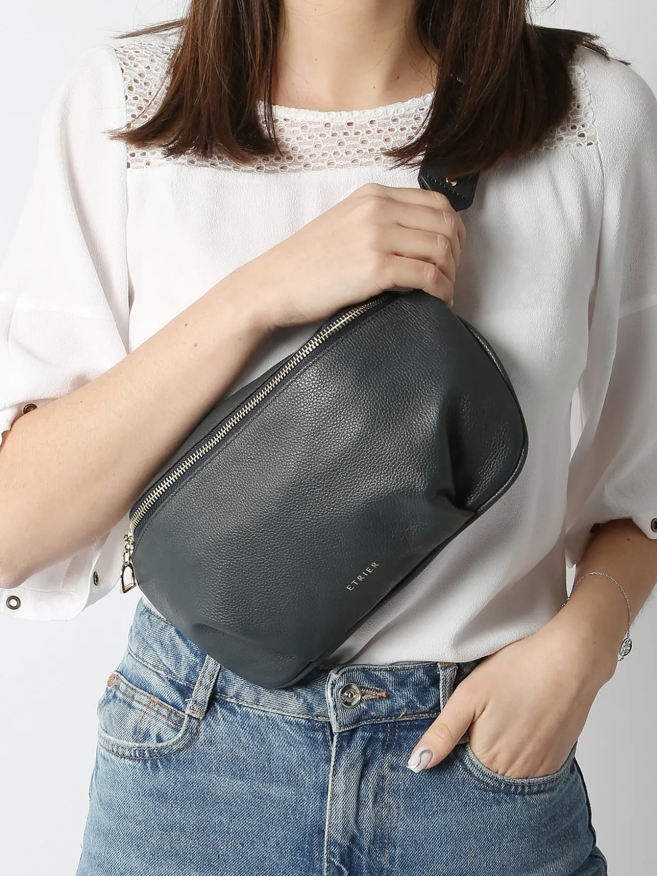 Sac banane L Tradition cuir ETRIER