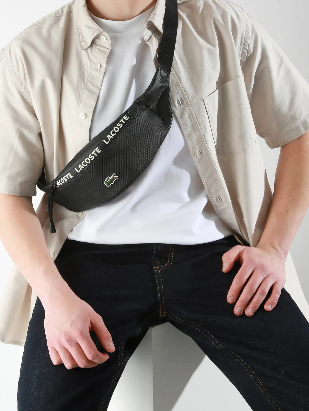 Sac banane LACOSTE