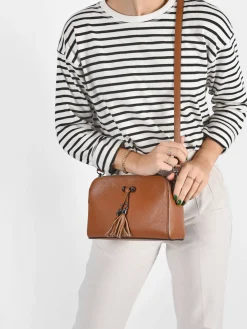 SAC BANDOULIERE Caviar cuir MILANO