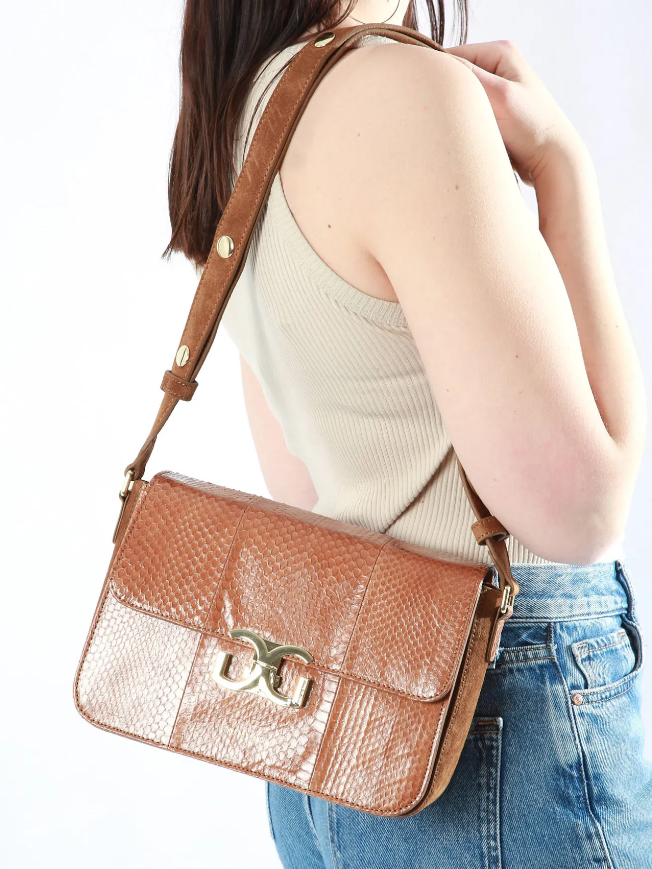 Sac bandoulière Anna cuir GREAT BY SANDIE