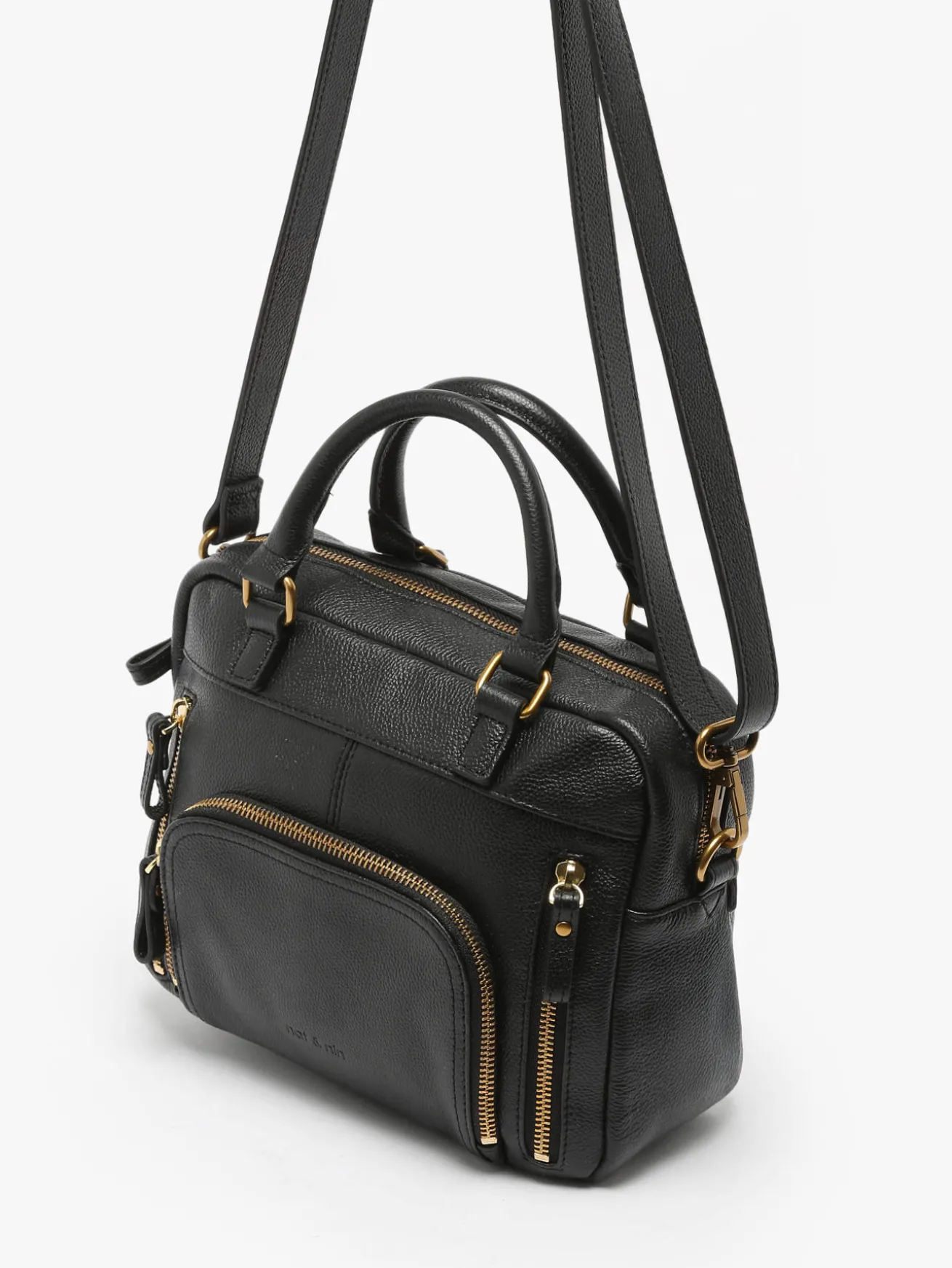 Sac bandoulière Baby Macy cuir NAT ET NIN