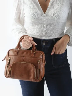 Sac bandoulière Baby Macy cuir NAT ET NIN