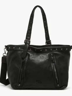 Sac bandoulière Barcelone cuir BASILIC PEPPER