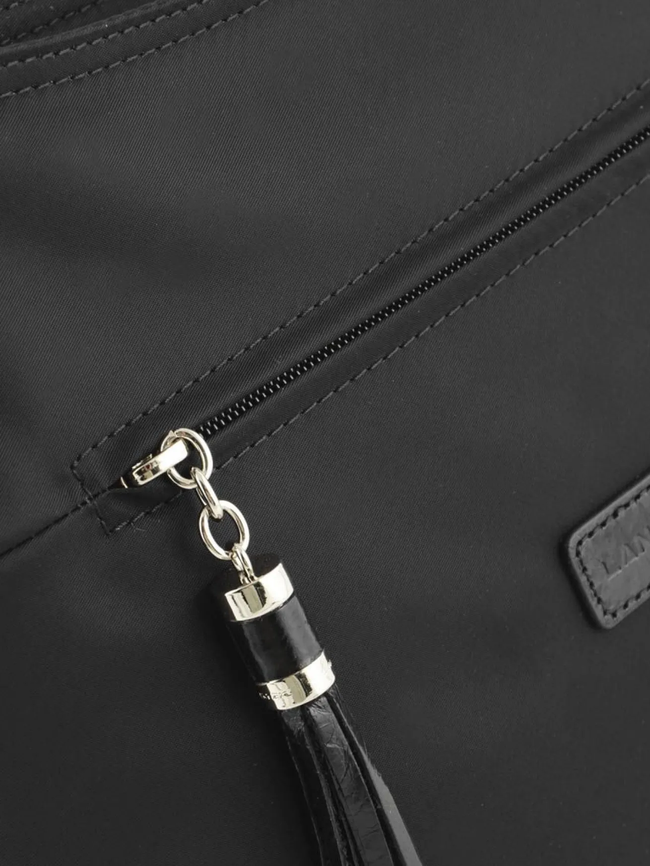 Sac bandoulière Basic pompom LANCASTER