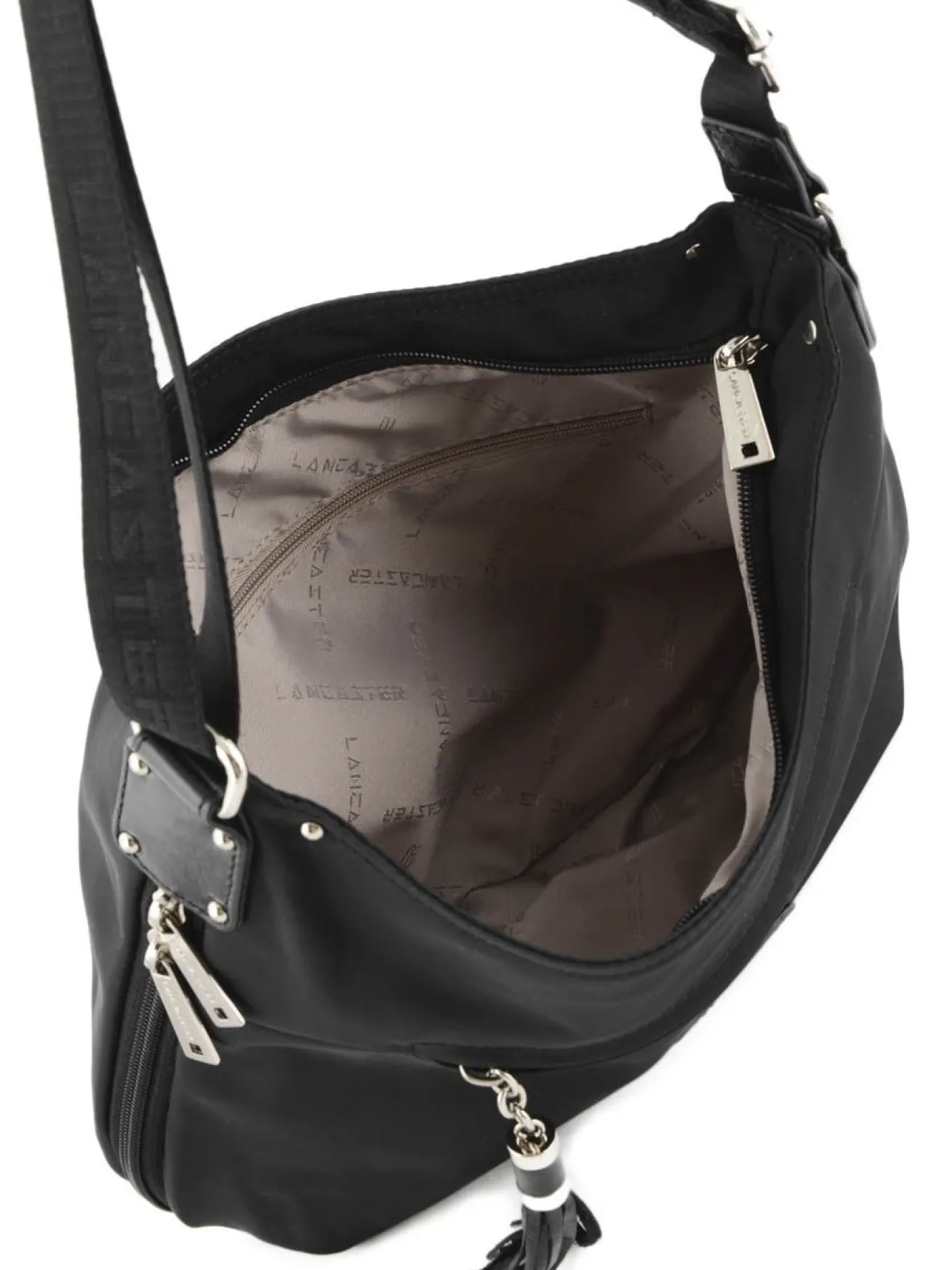 Sac bandoulière Basic pompom LANCASTER