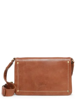 Sac bandoulière Boston cuir BASILIC PEPPER
