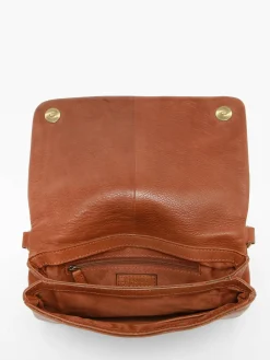 Sac bandoulière Boston cuir BASILIC PEPPER