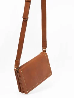 Sac bandoulière Boston cuir BASILIC PEPPER