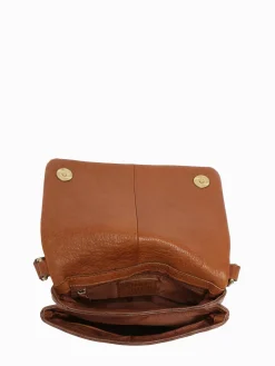 Sac bandoulière Boston cuir BASILIC PEPPER