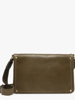 Sac bandoulière Boston cuir BASILIC PEPPER