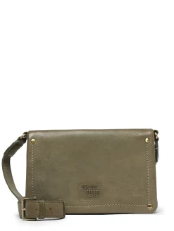 Sac bandoulière Boston cuir BASILIC PEPPER