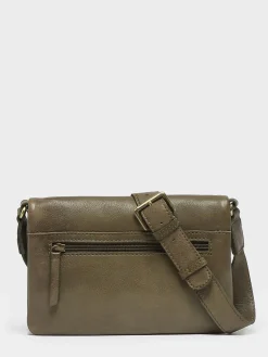 Sac bandoulière Boston cuir BASILIC PEPPER