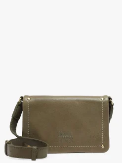 Sac bandoulière Boston cuir BASILIC PEPPER