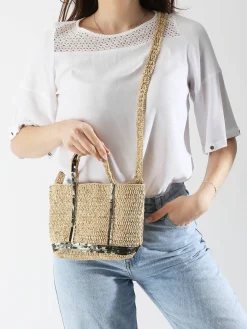 Sac bandoulière Cabas raphia raphia VANESSA BRUNO