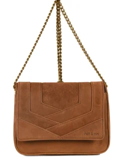 Sac bandoulière Capri cuir  NAT ET NIN