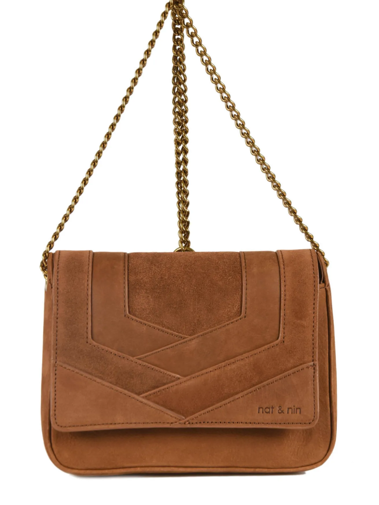 Sac bandoulière Capri cuir NAT ET NIN