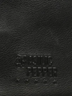 Sac bandoulière Cargo cuir BASILIC PEPPER