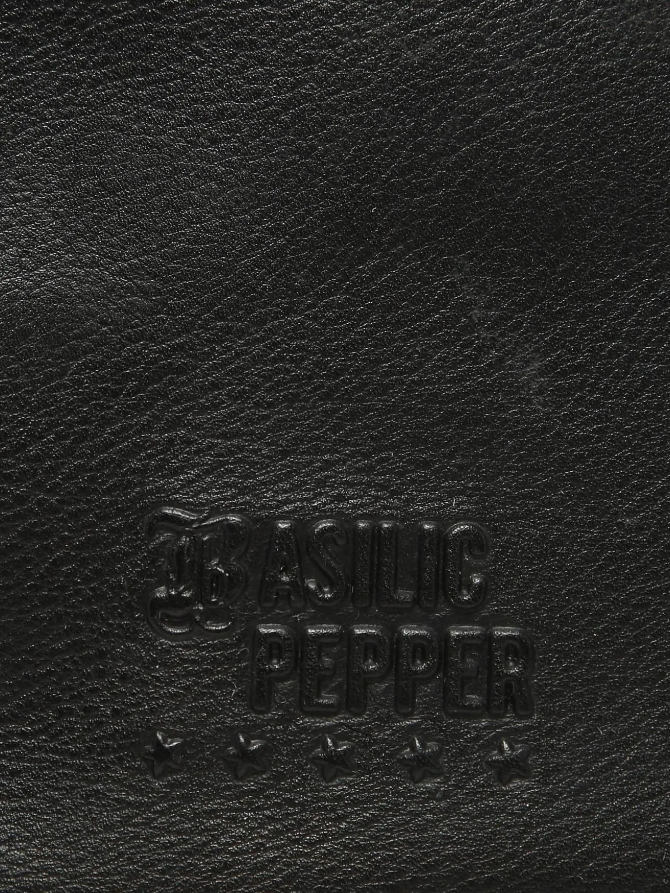 Sac bandoulière Cargo cuir BASILIC PEPPER