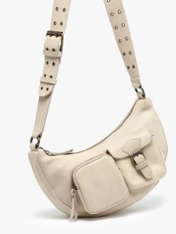 Sac bandoulière Cargo cuir BASILIC PEPPER