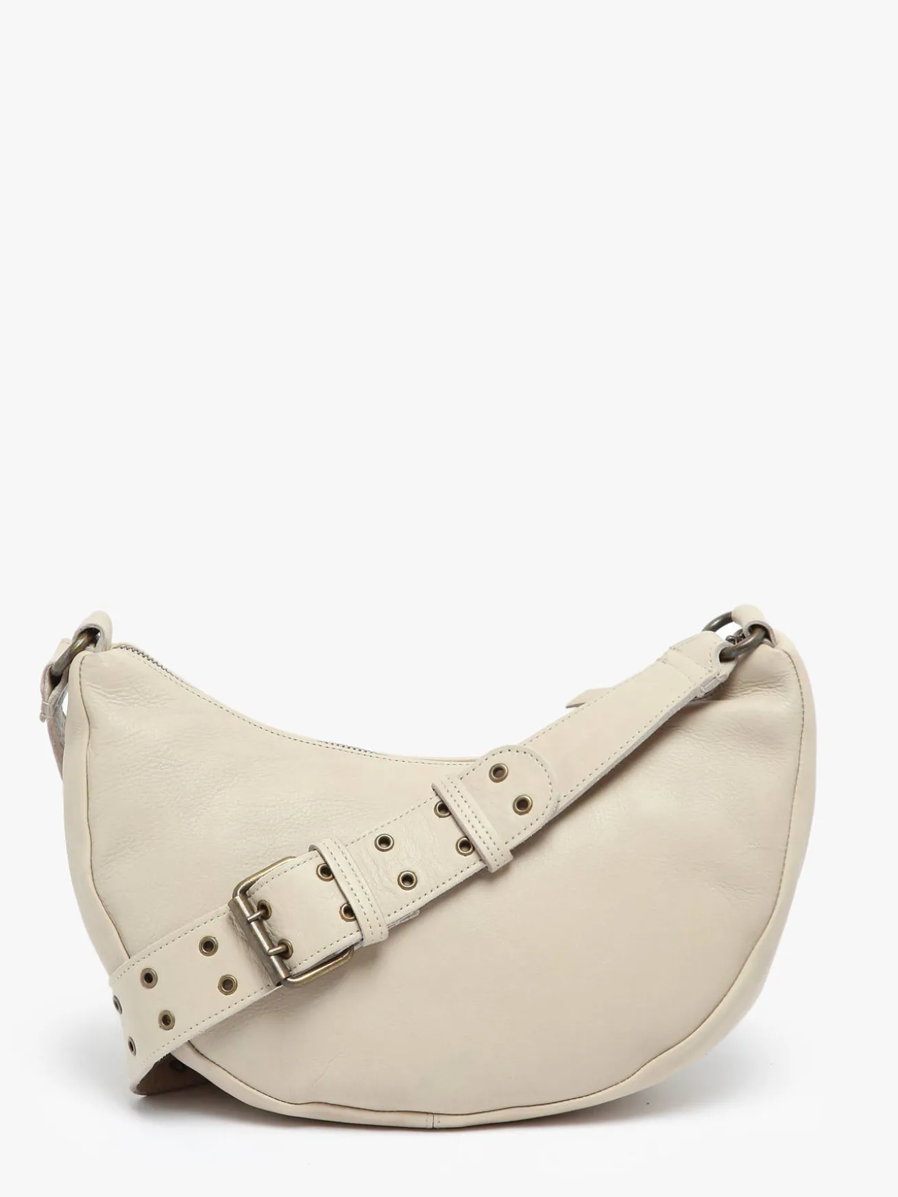 Sac bandoulière Cargo cuir BASILIC PEPPER