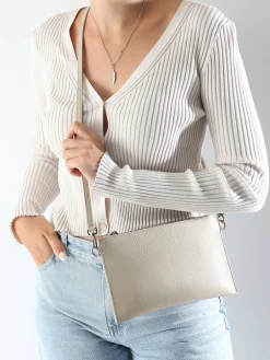 Sac bandoulière Caviar cuir MILANO