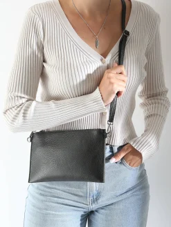 Sac bandoulière Caviar cuir MILANO