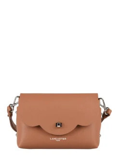 Sac bandoulière City flore cuir LANCASTER