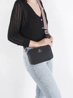 Sac bandoulière City philos cuir LANCASTER
