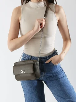 Sac bandoulière Ck pocket polyester recyclé CALVIN KLEIN JEANS