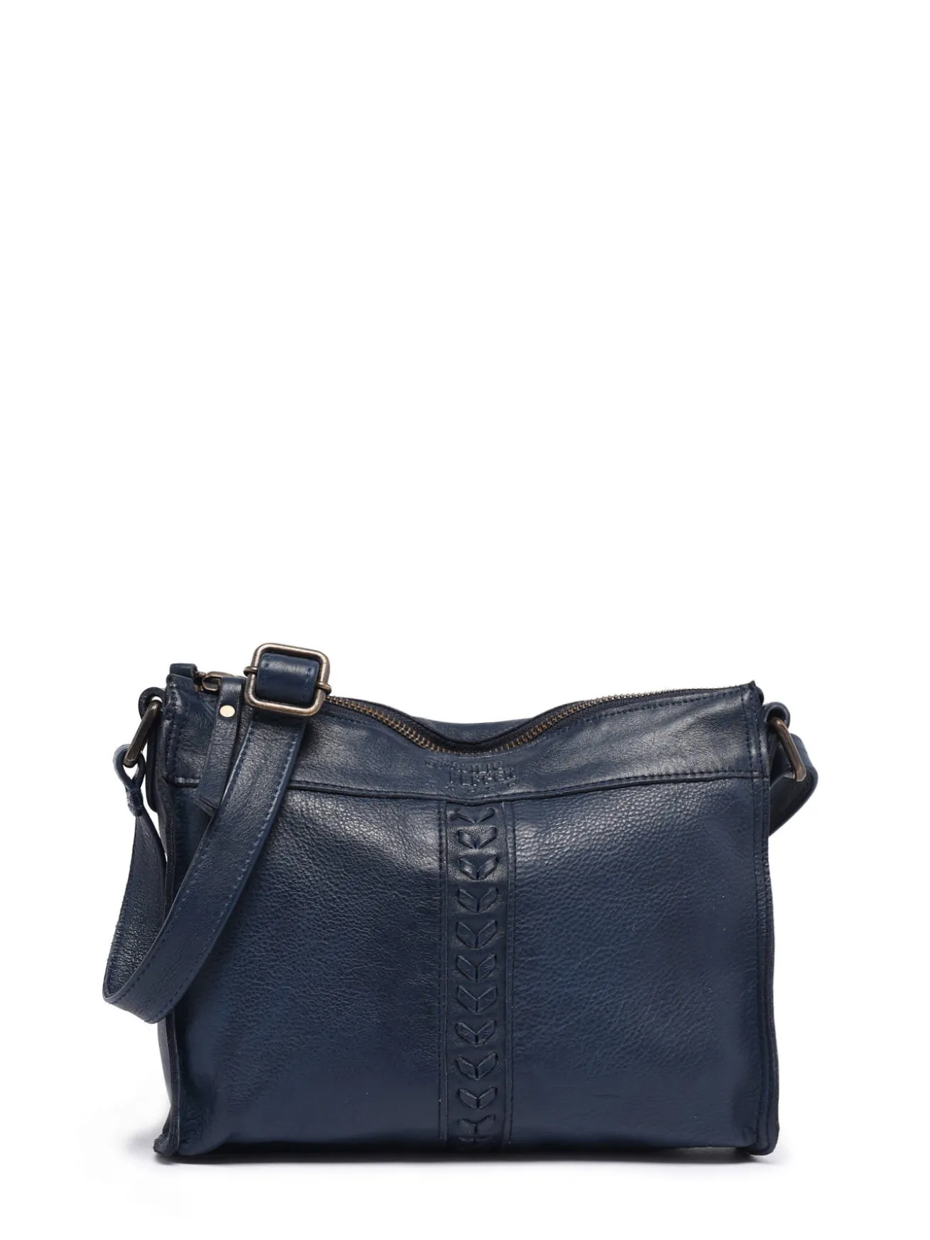 Sac bandoulière Cow cuir BASILIC PEPPER