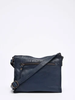 Sac bandoulière Cow cuir BASILIC PEPPER