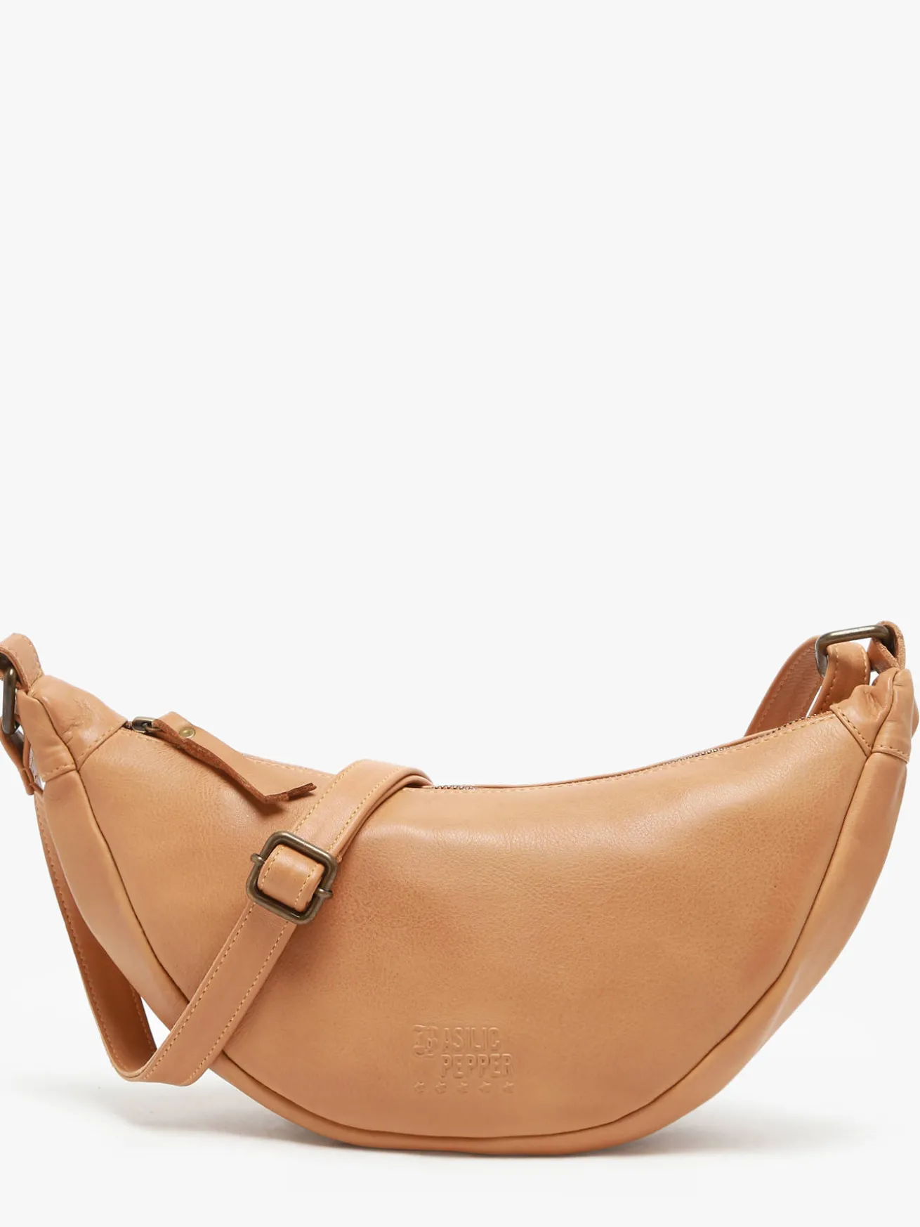Sac bandoulière Cow cuir BASILIC PEPPER