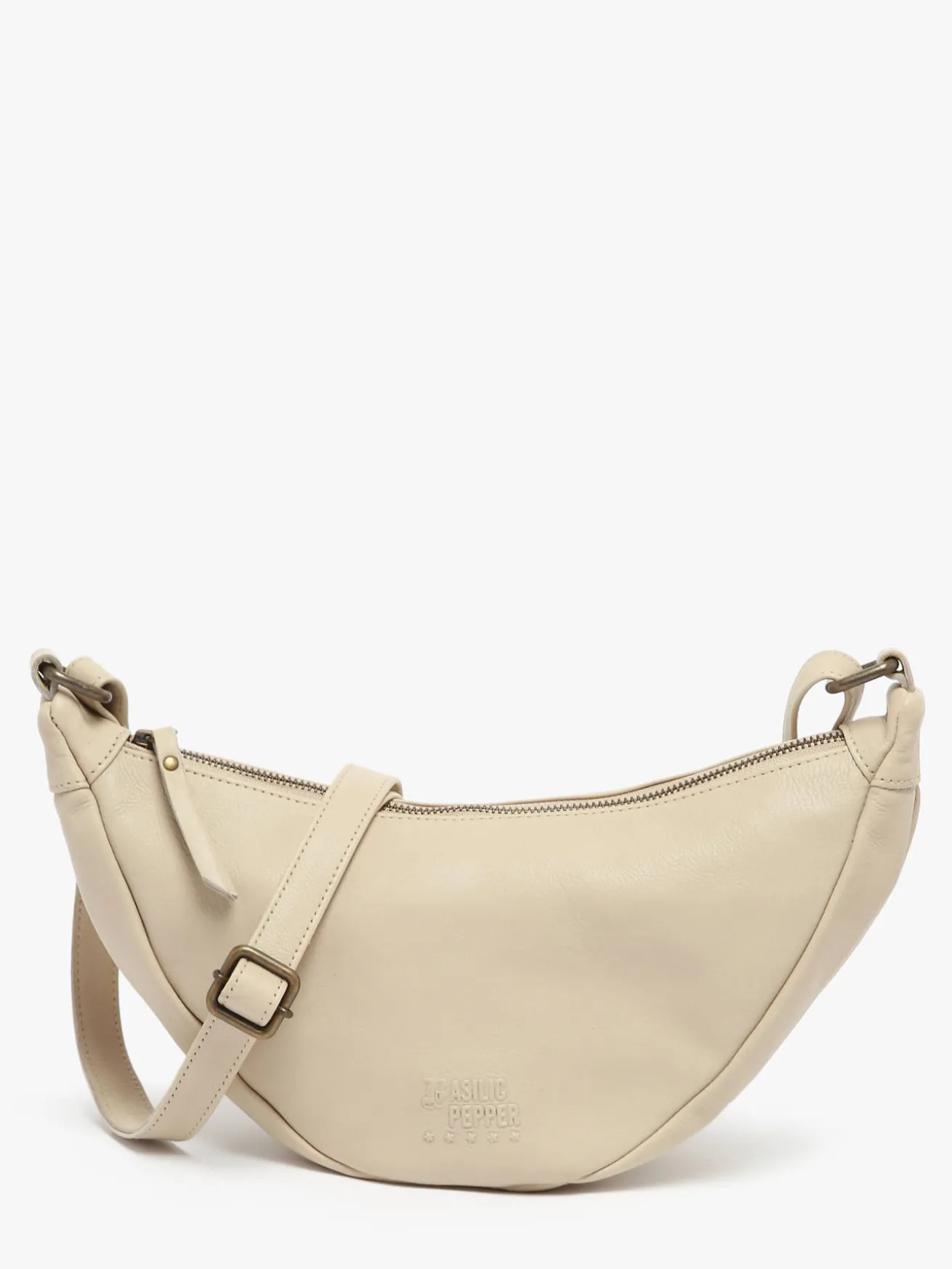 Sac bandoulière Cow cuir BASILIC PEPPER