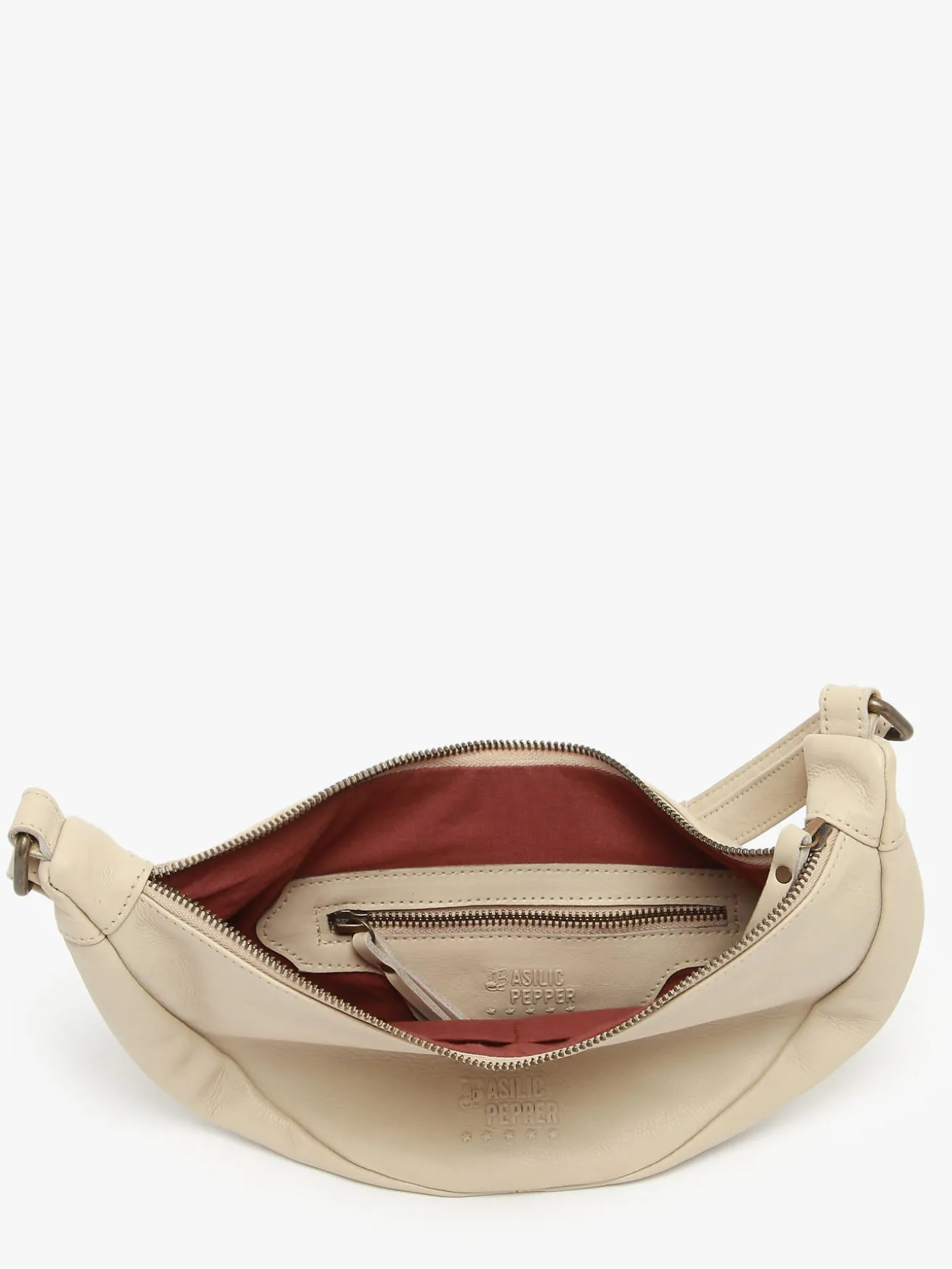 Sac bandoulière Cow cuir BASILIC PEPPER