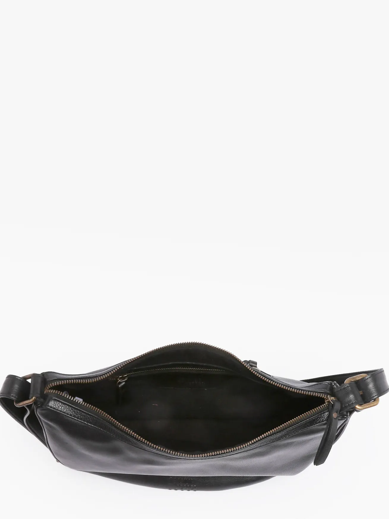 Sac bandoulière Cow cuir BASILIC PEPPER