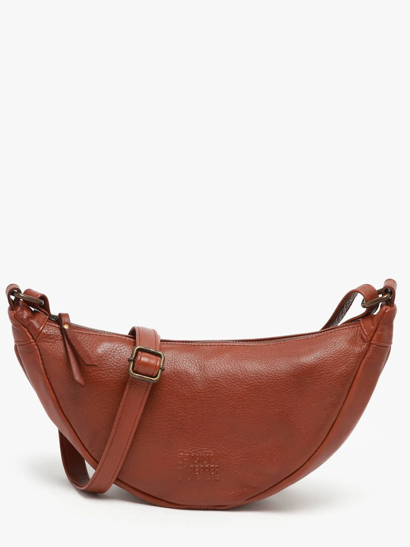 Sac bandoulière Cow cuir BASILIC PEPPER