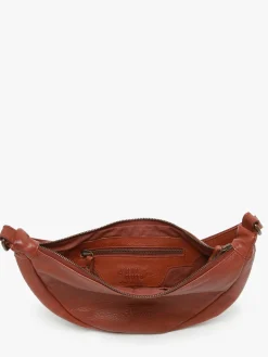 Sac bandoulière Cow cuir BASILIC PEPPER