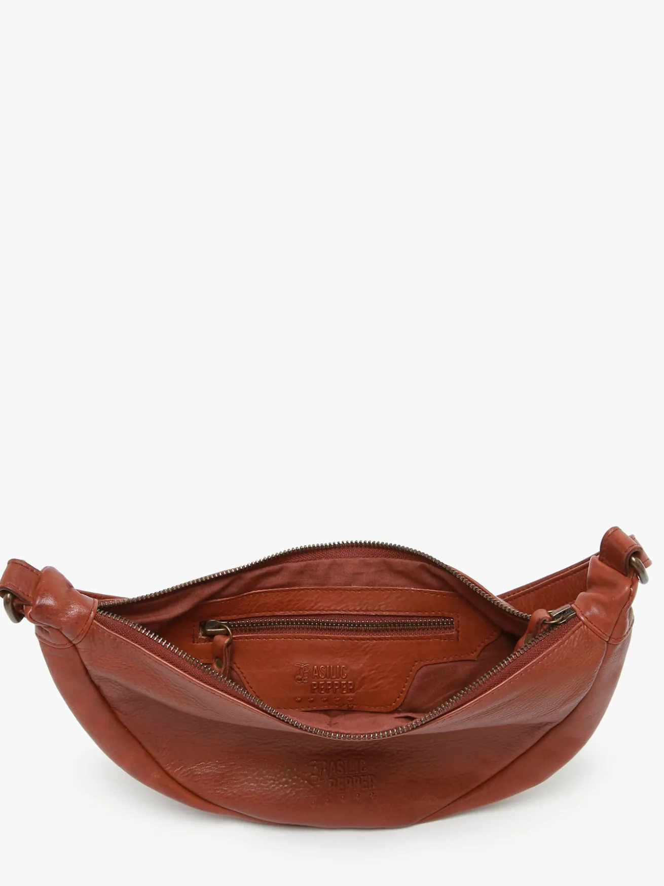 Sac bandoulière Cow cuir BASILIC PEPPER