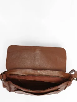 Sac bandoulière Cow cuir BASILIC PEPPER