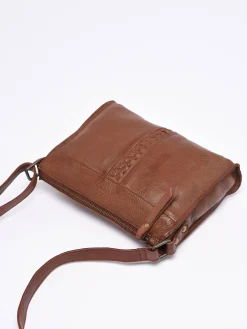 Sac bandoulière Cow cuir BASILIC PEPPER