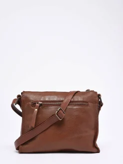 Sac bandoulière Cow cuir BASILIC PEPPER