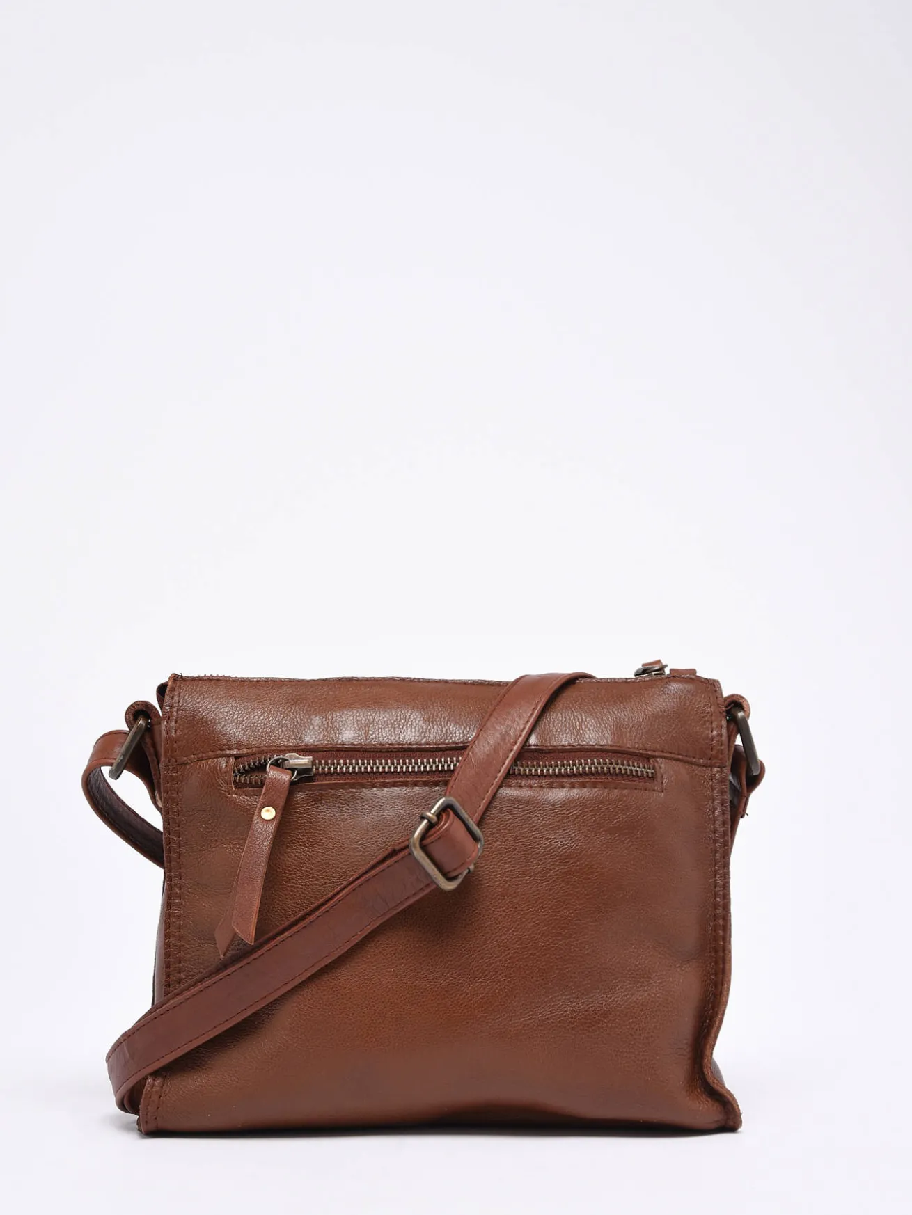 Sac bandoulière Cow cuir BASILIC PEPPER