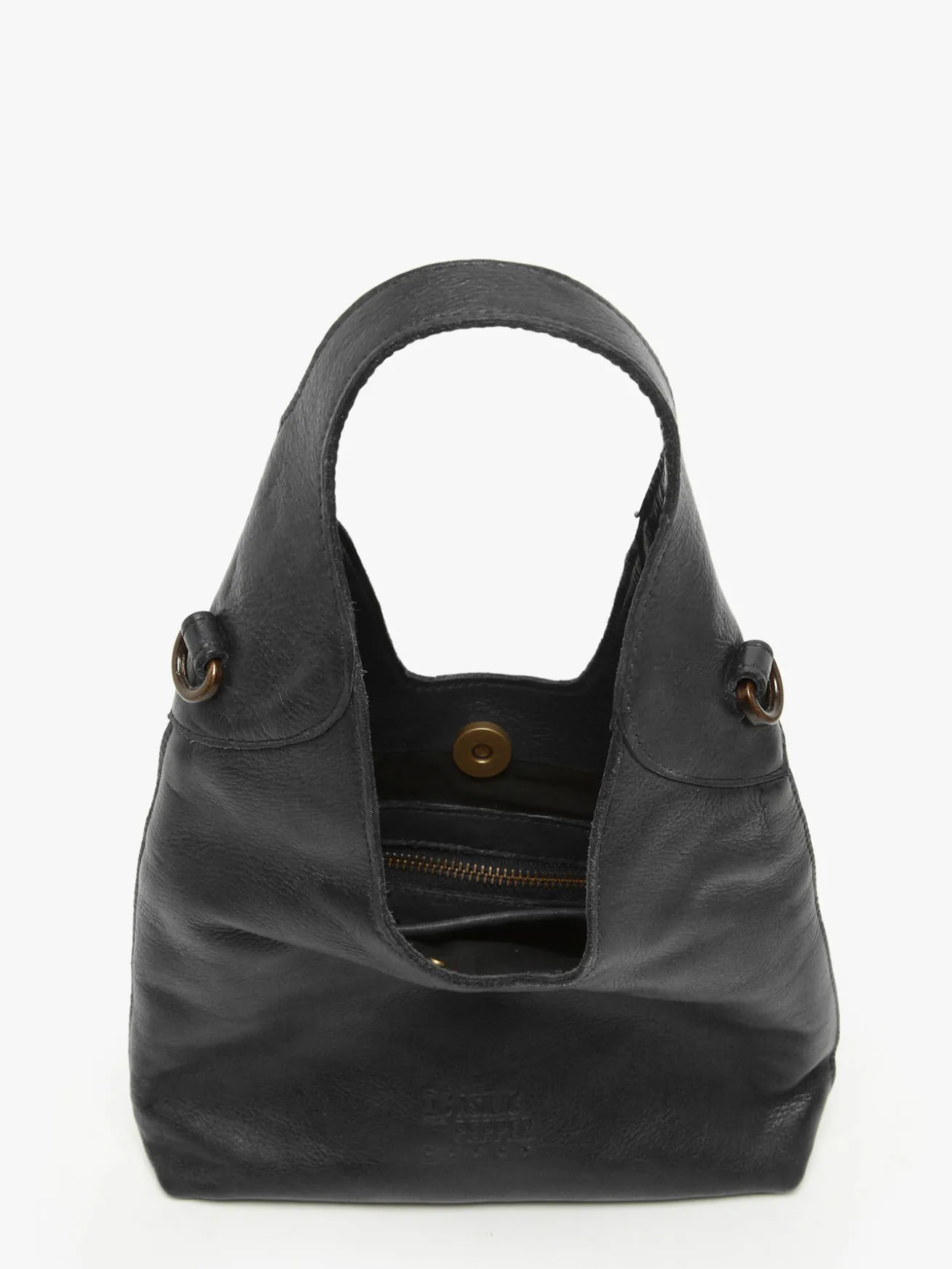 Sac bandoulière Cow cuir BASILIC PEPPER